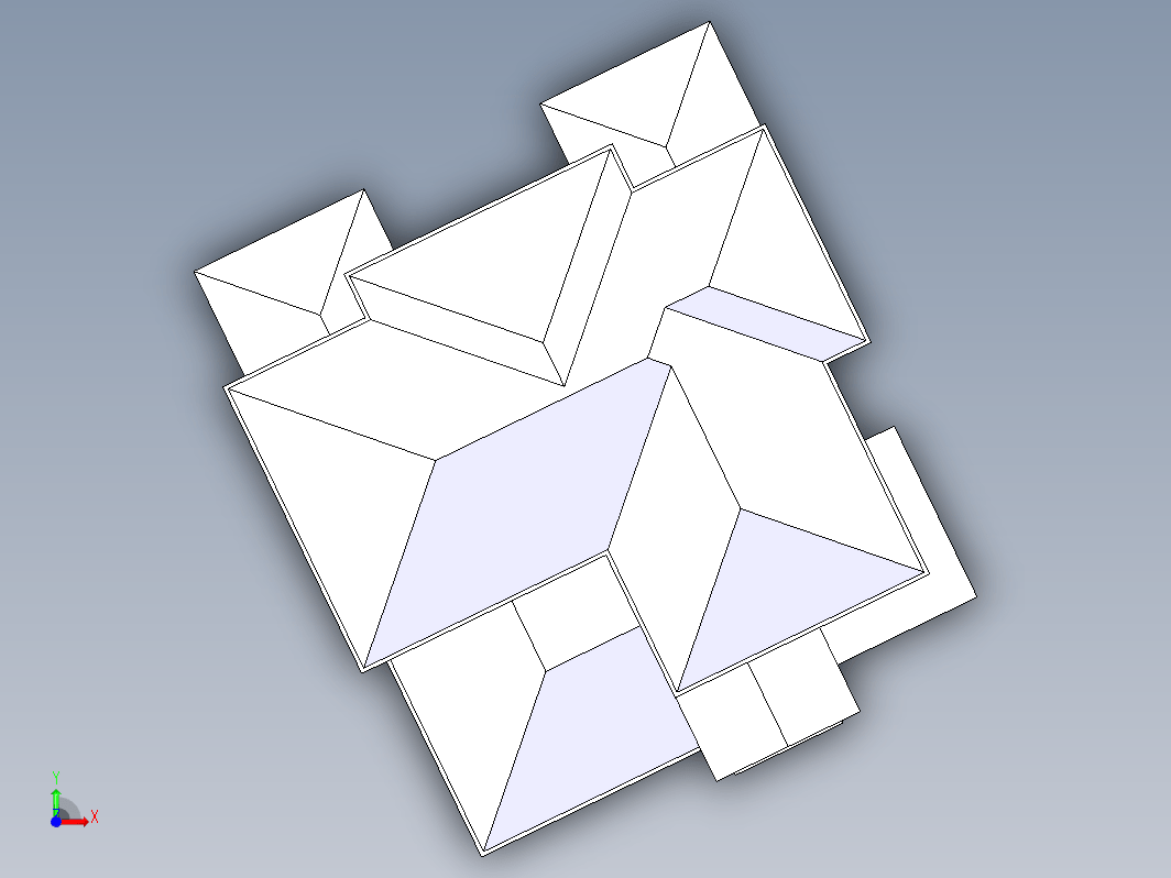 乡村别墅框架