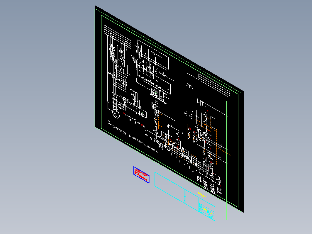 隧道风机控制原理图