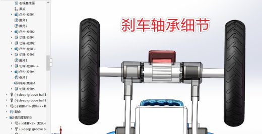 可折叠带刹车婴儿车缩略图