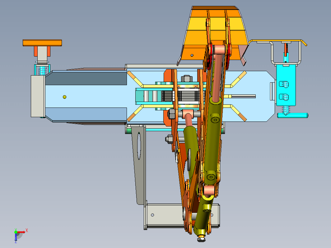 KUBOTA F1900 DIGGER 挖掘机臂结构