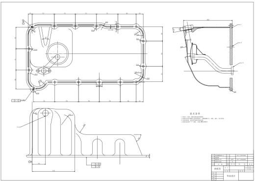 汽车发动机润滑系统设计CAD+说明缩略图