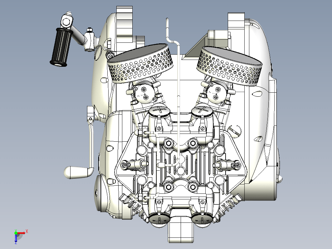 Trimph T20摩托车发动机