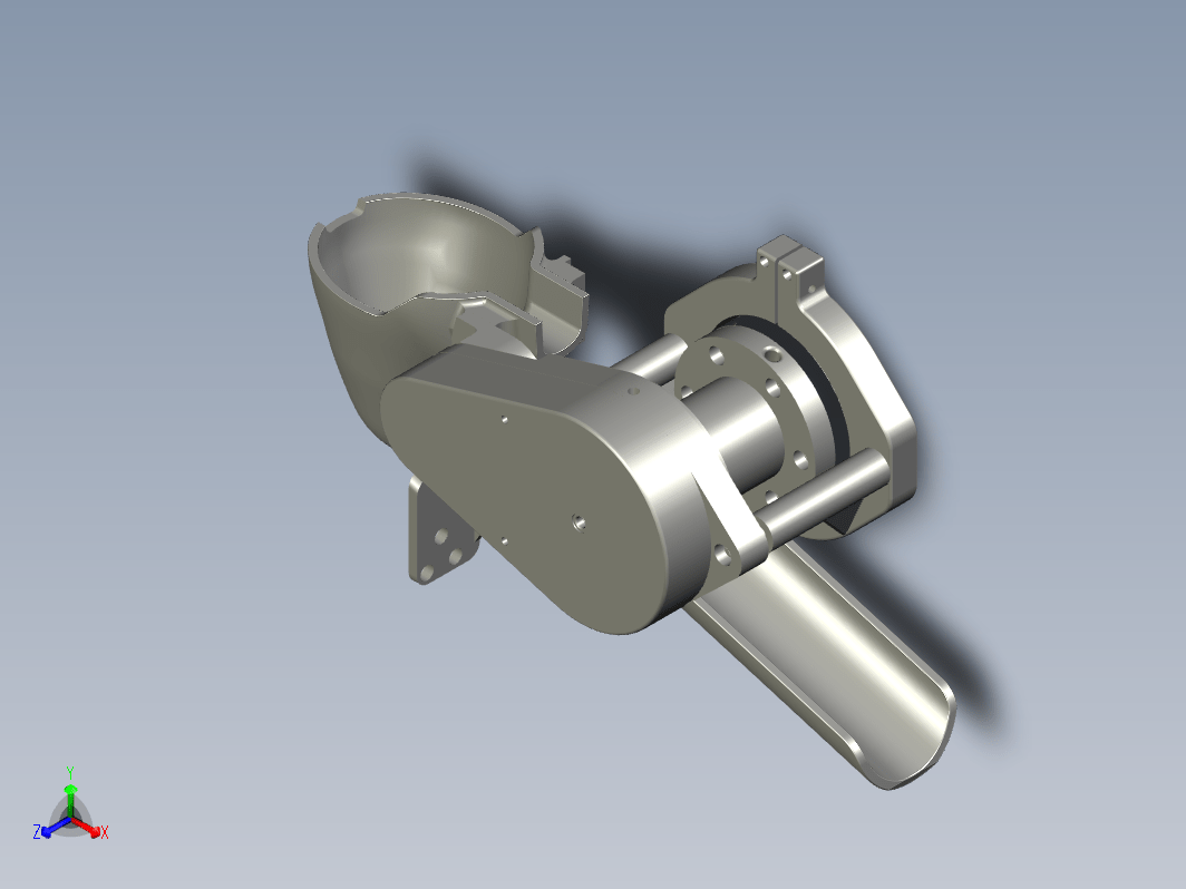 工业机器人 robot-ladle-tool