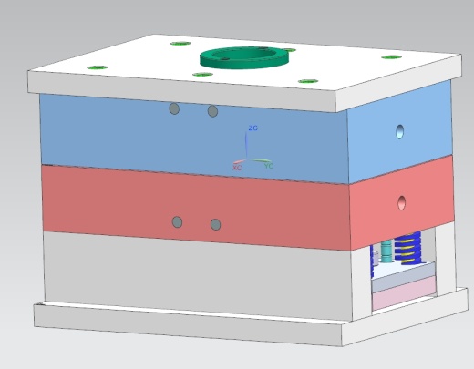 电位器盒注塑模具设计图纸-侧抽芯三维UGNX11.0无参+CAD+说明缩略图