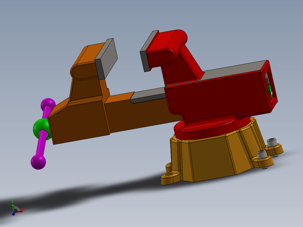 虎钳台钳卡钳-bench-vise-54 2 SW