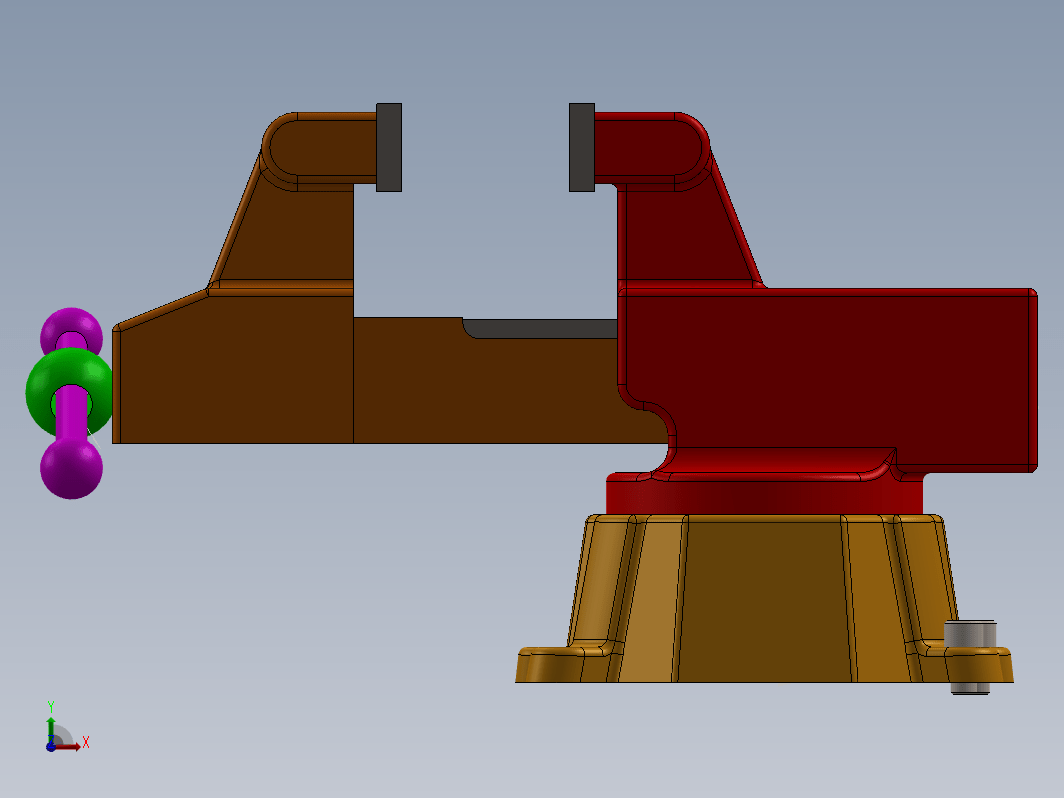 虎钳台钳卡钳-bench-vise-54 2 SW