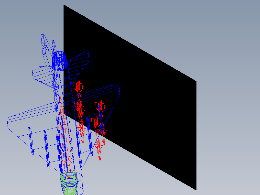 11839.cad机械飞机3D模型