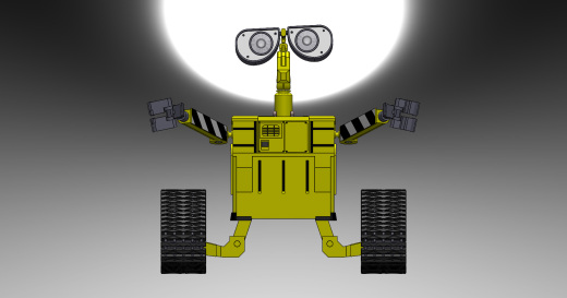 瓦力履带机器人 WALL E ROBOT缩略图