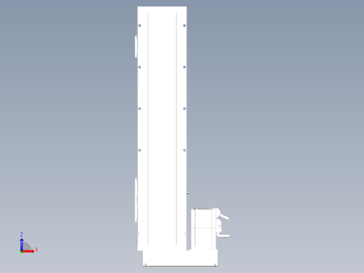 轨道内嵌式螺杆滑台KGH12-350-BR-400W-C4缩略图