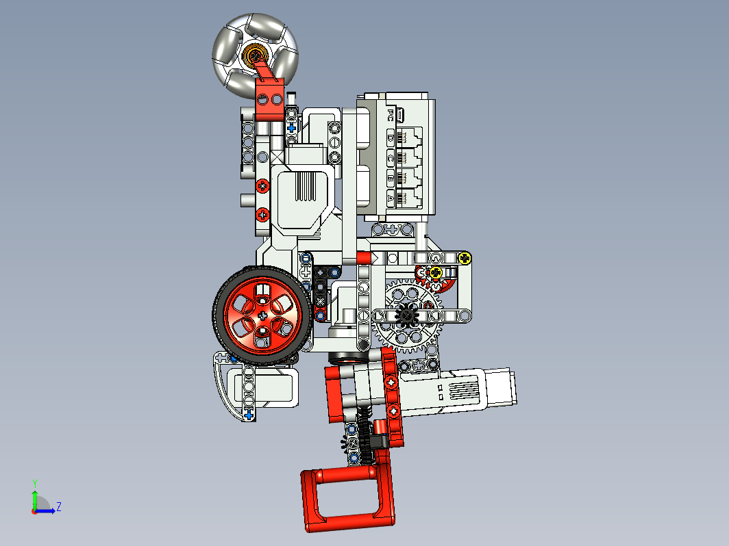 The-Don Rescue (Open) v8拼装玩具车