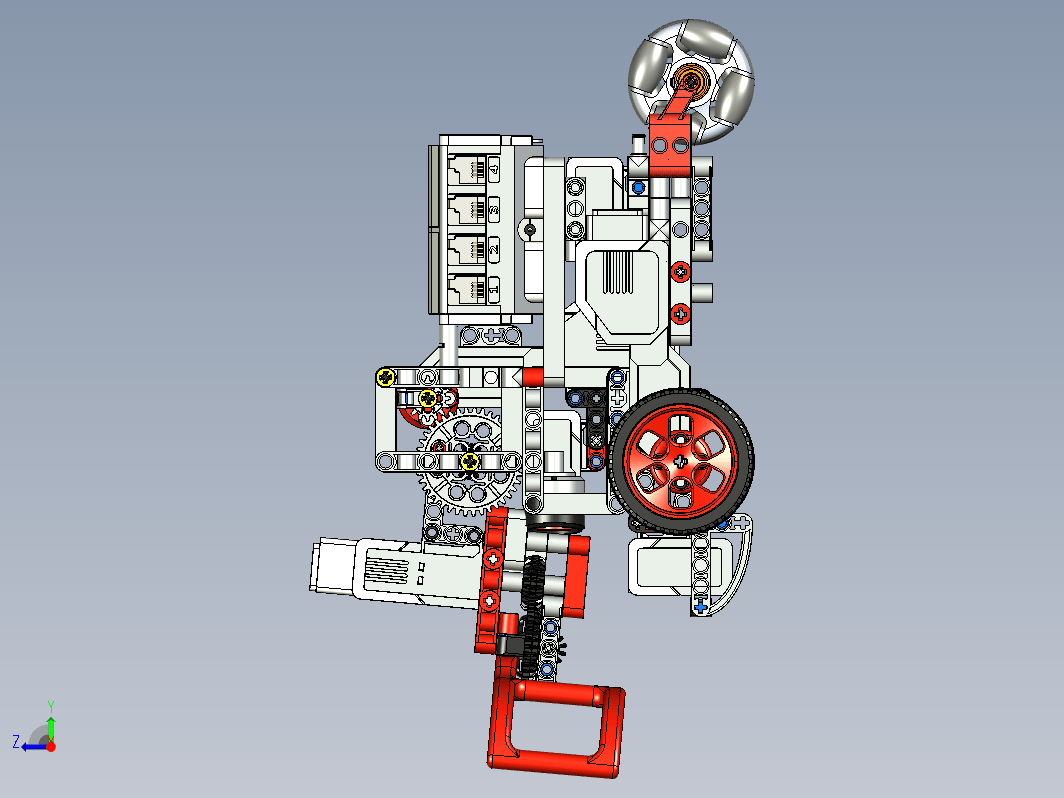 The-Don Rescue (Open) v8拼装玩具车