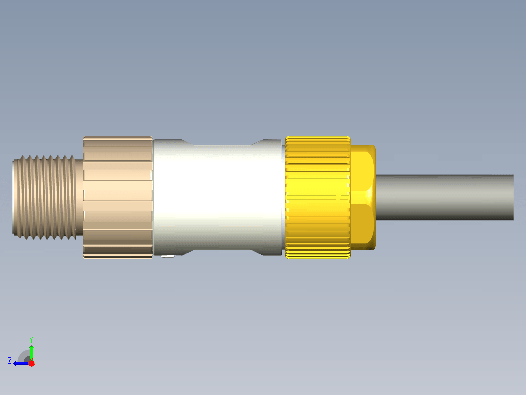 M12 X 代码 6A 类插头