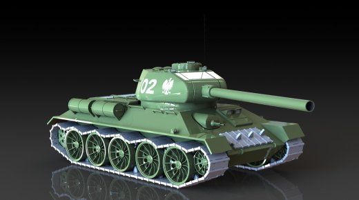 T-34-85中型坦克