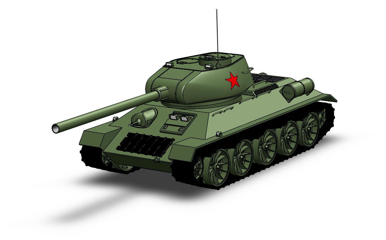 T-34-85中型坦克