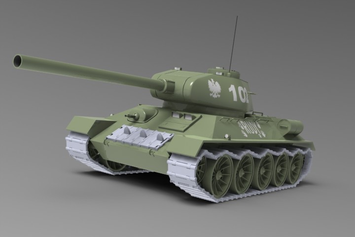 T-34-85中型坦克