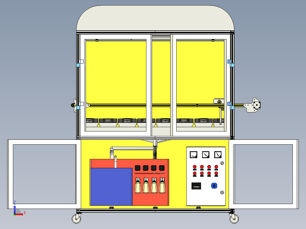 自动化水培农业框架 Automated hydroponic farming