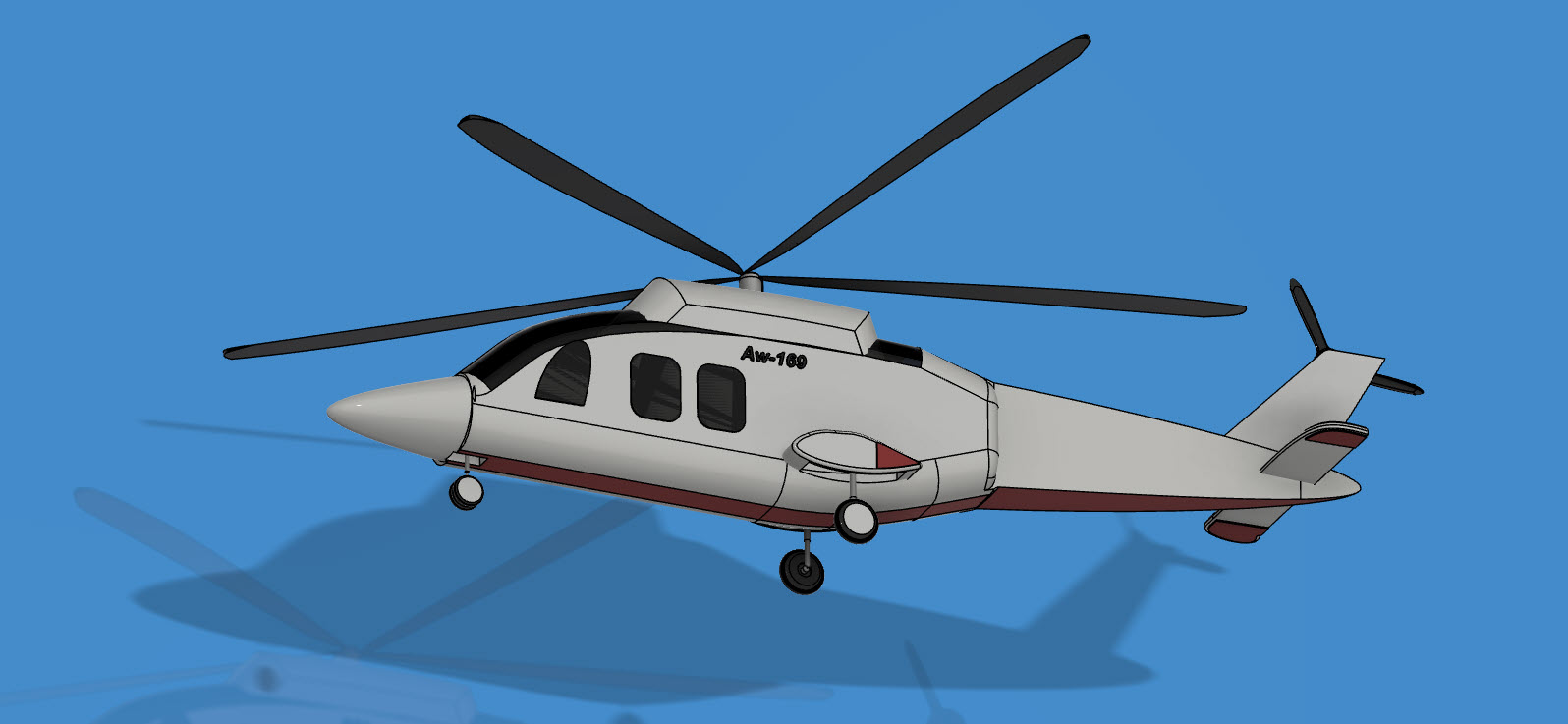 直升机 AgustaWestland AW169