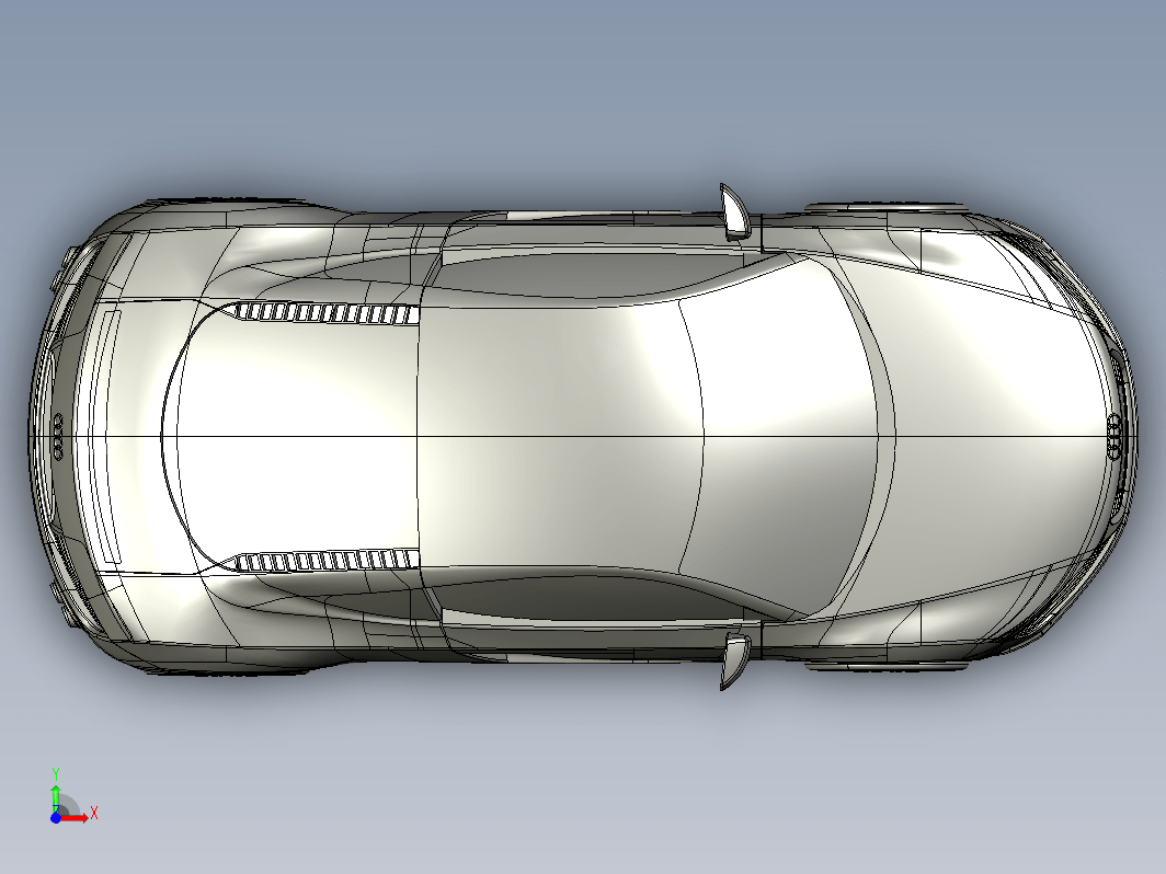 CATIA版R8汽车