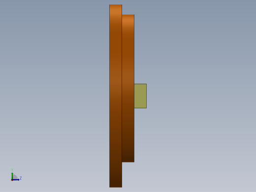 solidworks 中的螺旋曲柄机构缩略图