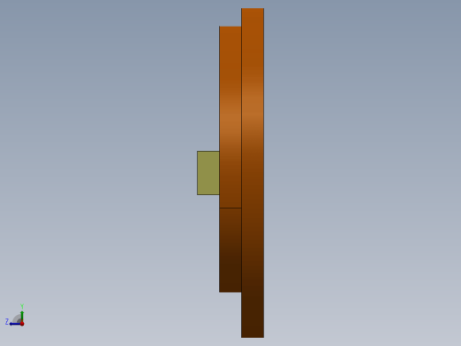 solidworks 中的螺旋曲柄机构缩略图