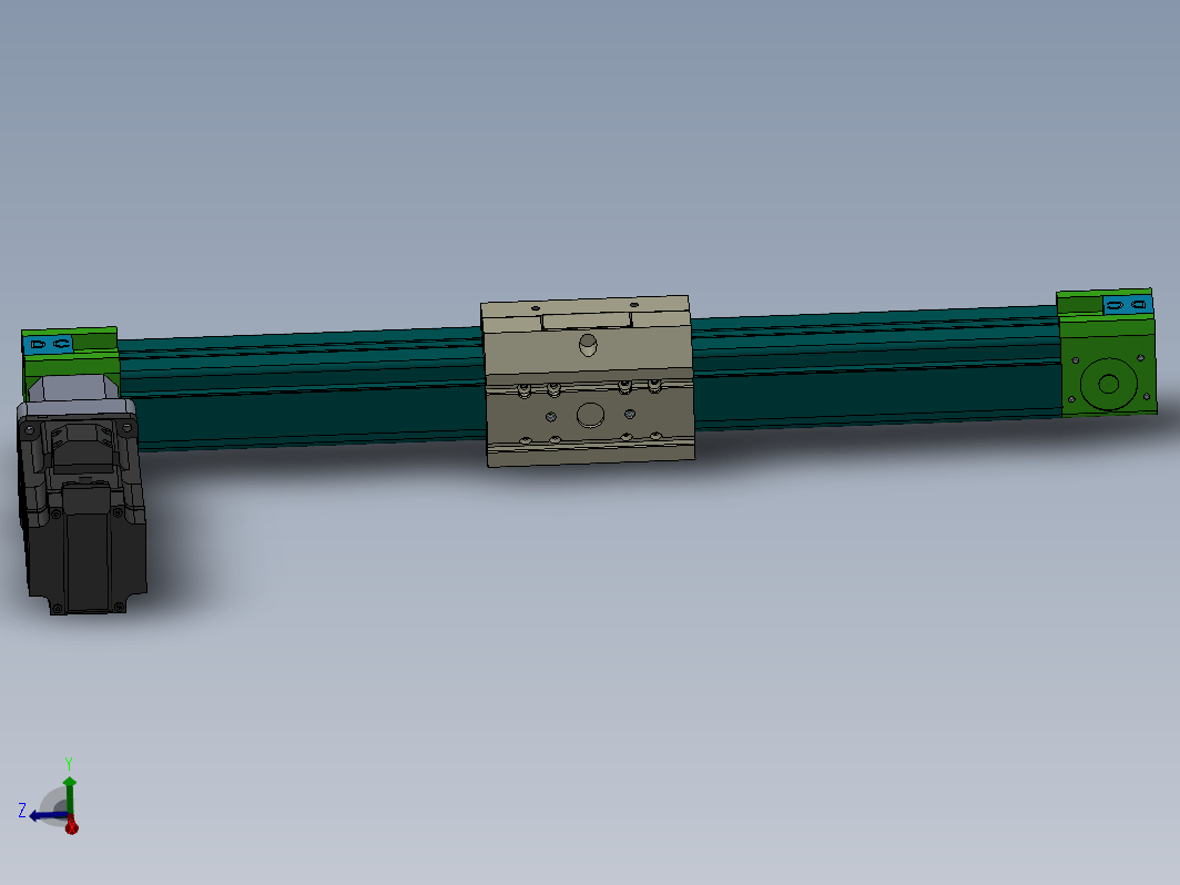 不锈钢直线滑台模组DC45-TB-MG（100-4000mm）