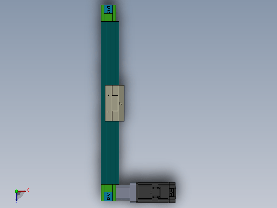 不锈钢直线滑台模组DC45-TB-MG（100-4000mm）