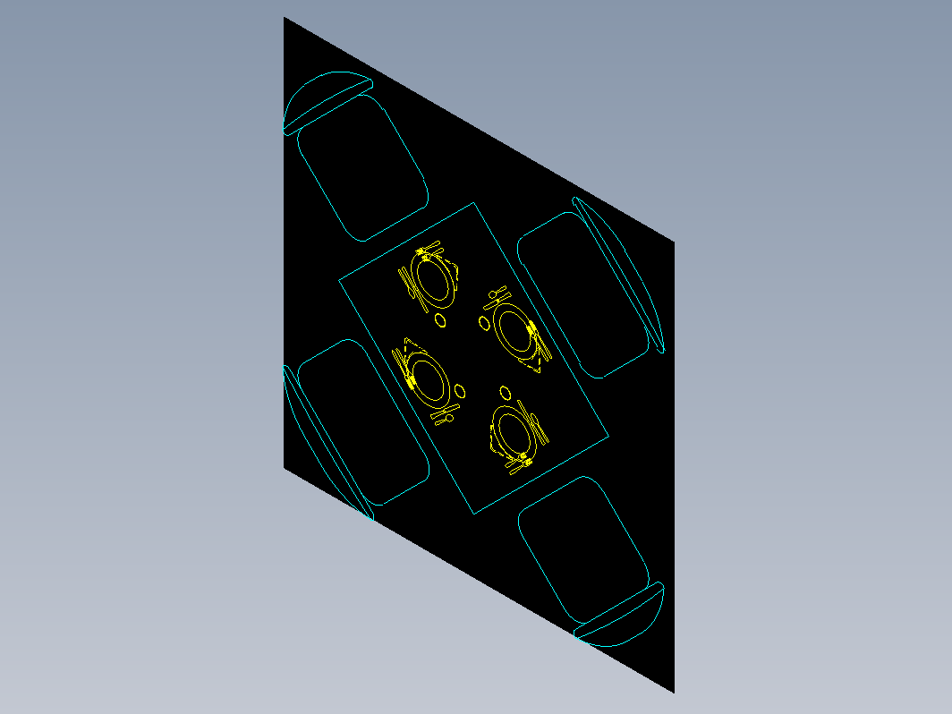 方型台001