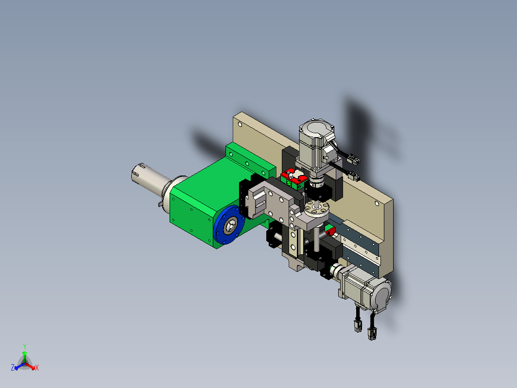 Mini Lathe微型车床核心机构