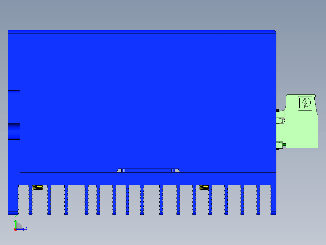 步进驱动器3D图2DM556-RC