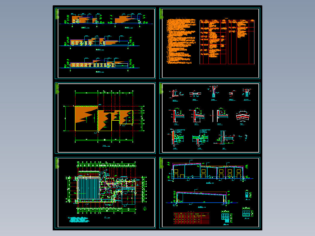 生产车间建筑图