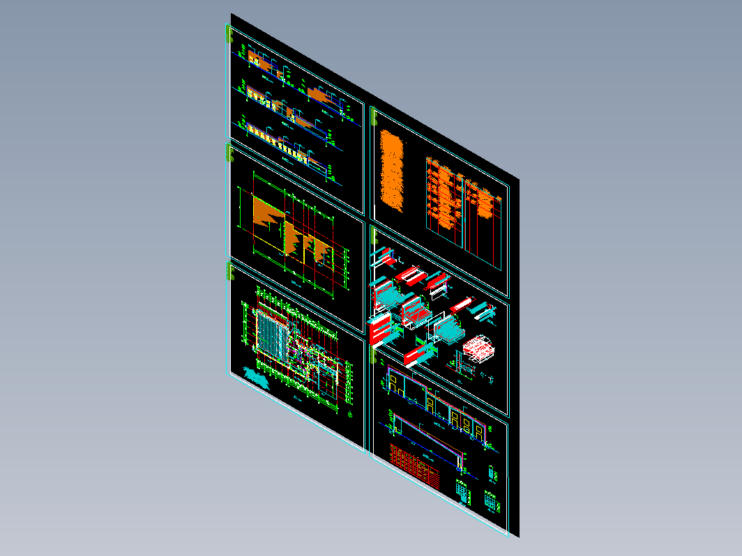 生产车间建筑图