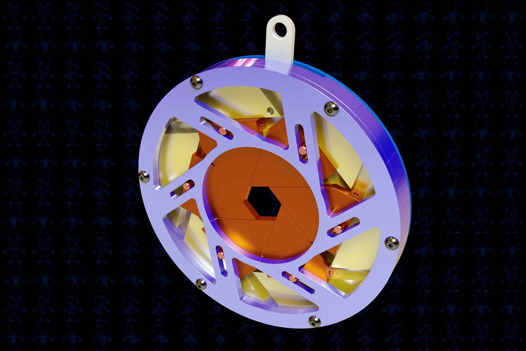 机械虹膜II模型