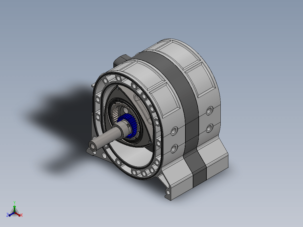 转子发动机简易演示结构  wankel-engine-22