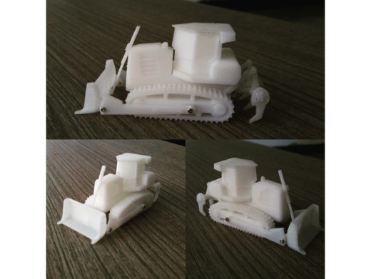 简易推土机模型玩具缩略图