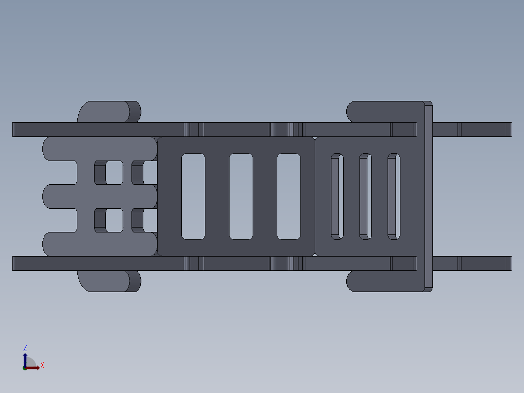 草坪躺椅玩具拼装模型 3mm Lawn Chair