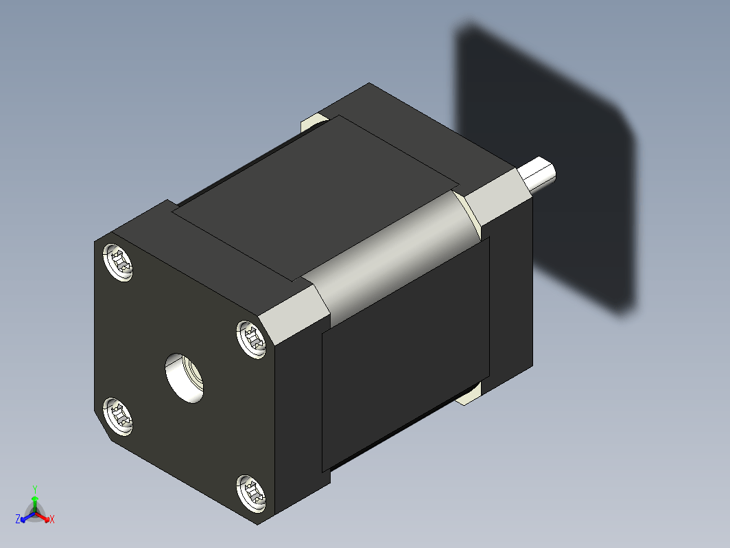 步进电机3D图42J1860-410