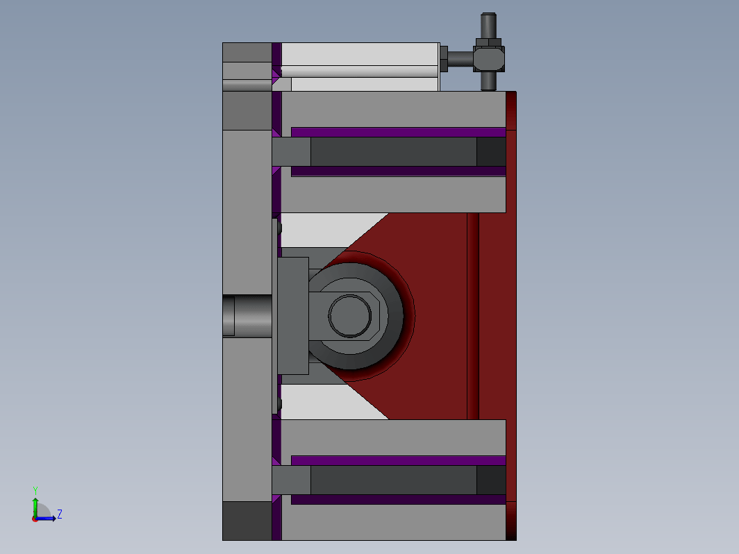 铣床铣削夹具模型设计