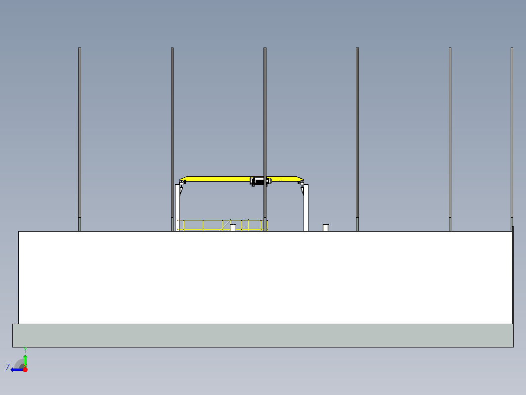 耐火砖生产线布置区3D数模