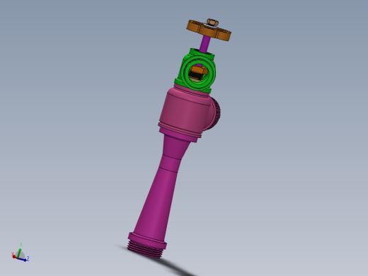 vana 1阀门结构3D图纸 Solidworks设计 附工程图缩略图