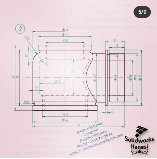 vana 1阀门结构3D图纸 Solidworks设计 附工程图缩略图