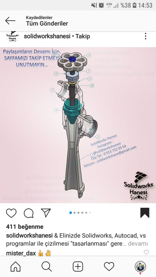 vana 1阀门结构3D图纸 Solidworks设计 附工程图缩略图