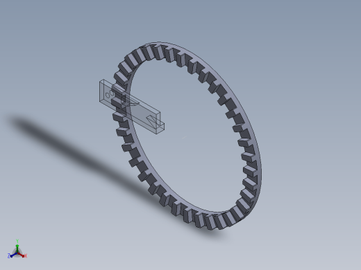 在 solidworks 中平移凸轮和滑块机械缩略图
