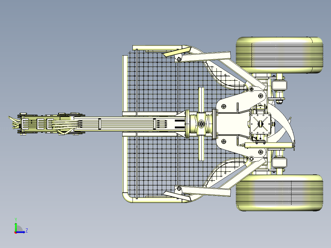 1269木材拖车CATIAV5R21设计