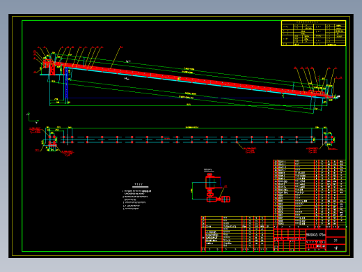 DT75型B650带式输送机装配图缩略图
