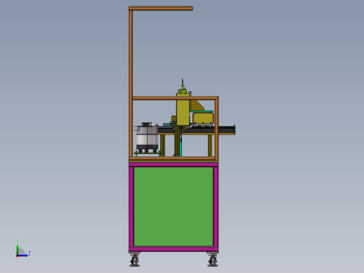 自动打螺丝工装设计图缩略图