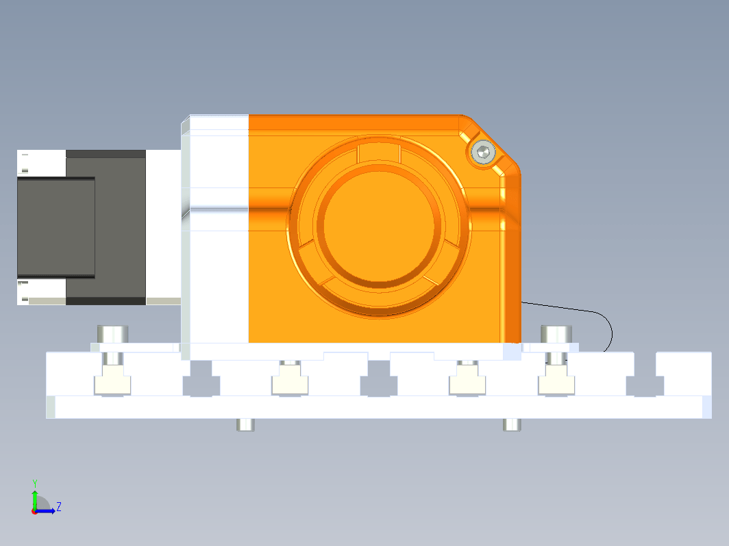 雕刻机铣床旋转工作台