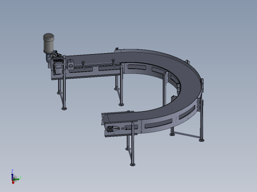 180度U型输送机 conveyor-180