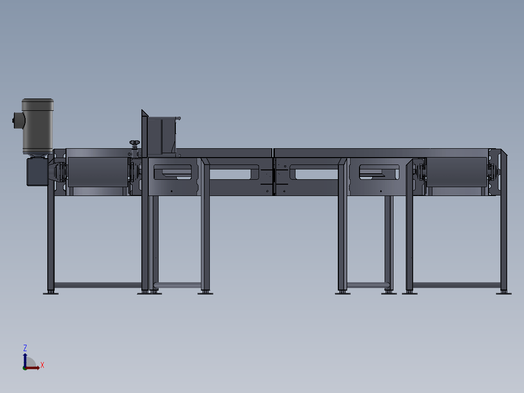 180度U型输送机 conveyor-180