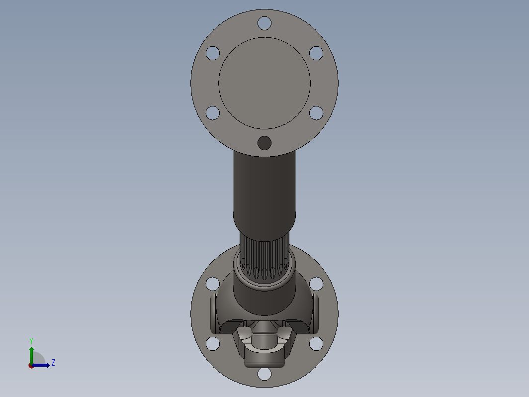 SolidWorksTutorial190在SolicWorks中设计双载体轴组件通过SW易于设计