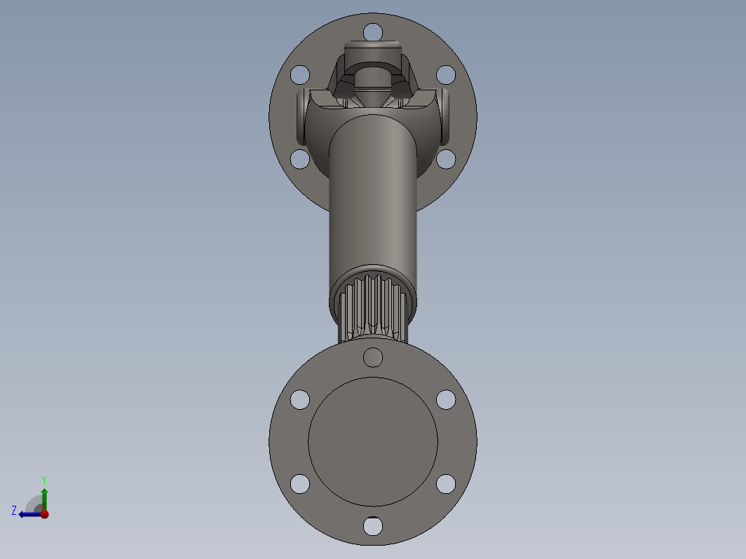 SolidWorksTutorial190在SolicWorks中设计双载体轴组件通过SW易于设计